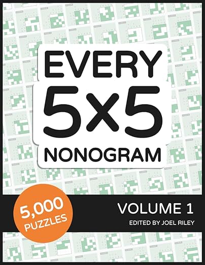 Cover of 'Every 5x5 Nonogram' book